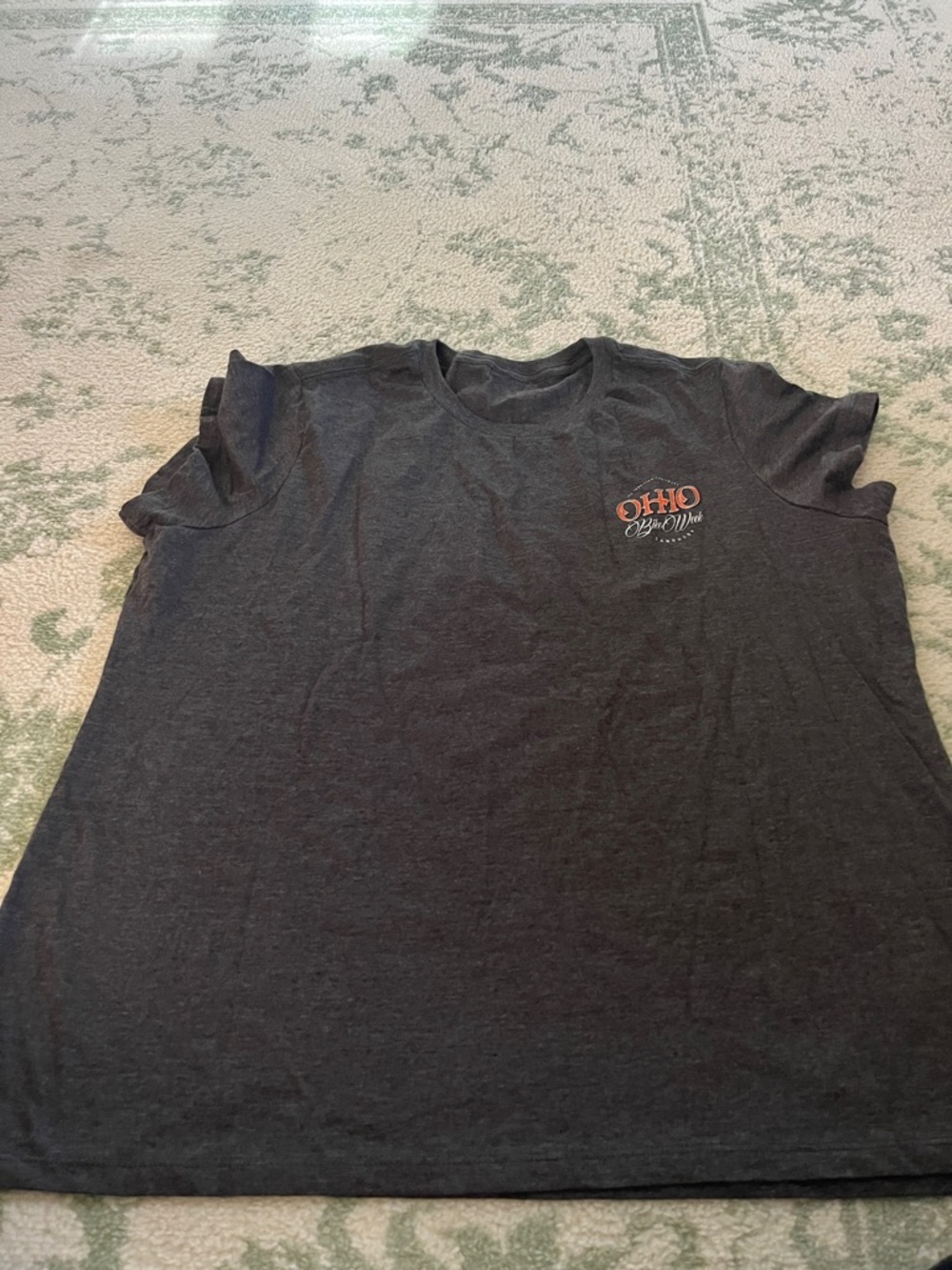 Ohio Bike Week Graphic Short-Sleeve Tee - Charcoal